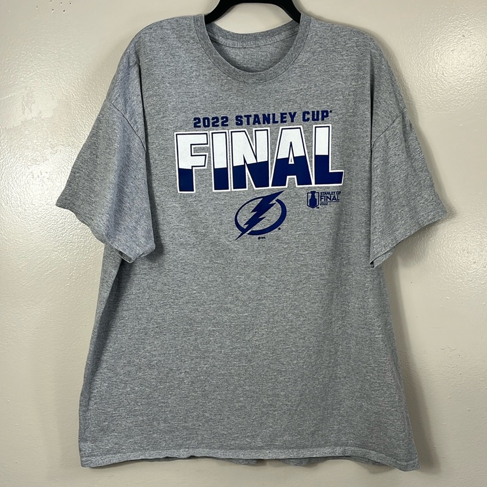 2022 Stanley cup Final tee shirt gray men’s size 2XL